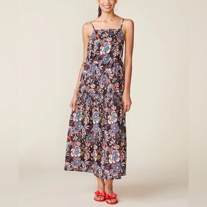 NWT Anthem the Label Textured Side Tie Maxi Dress